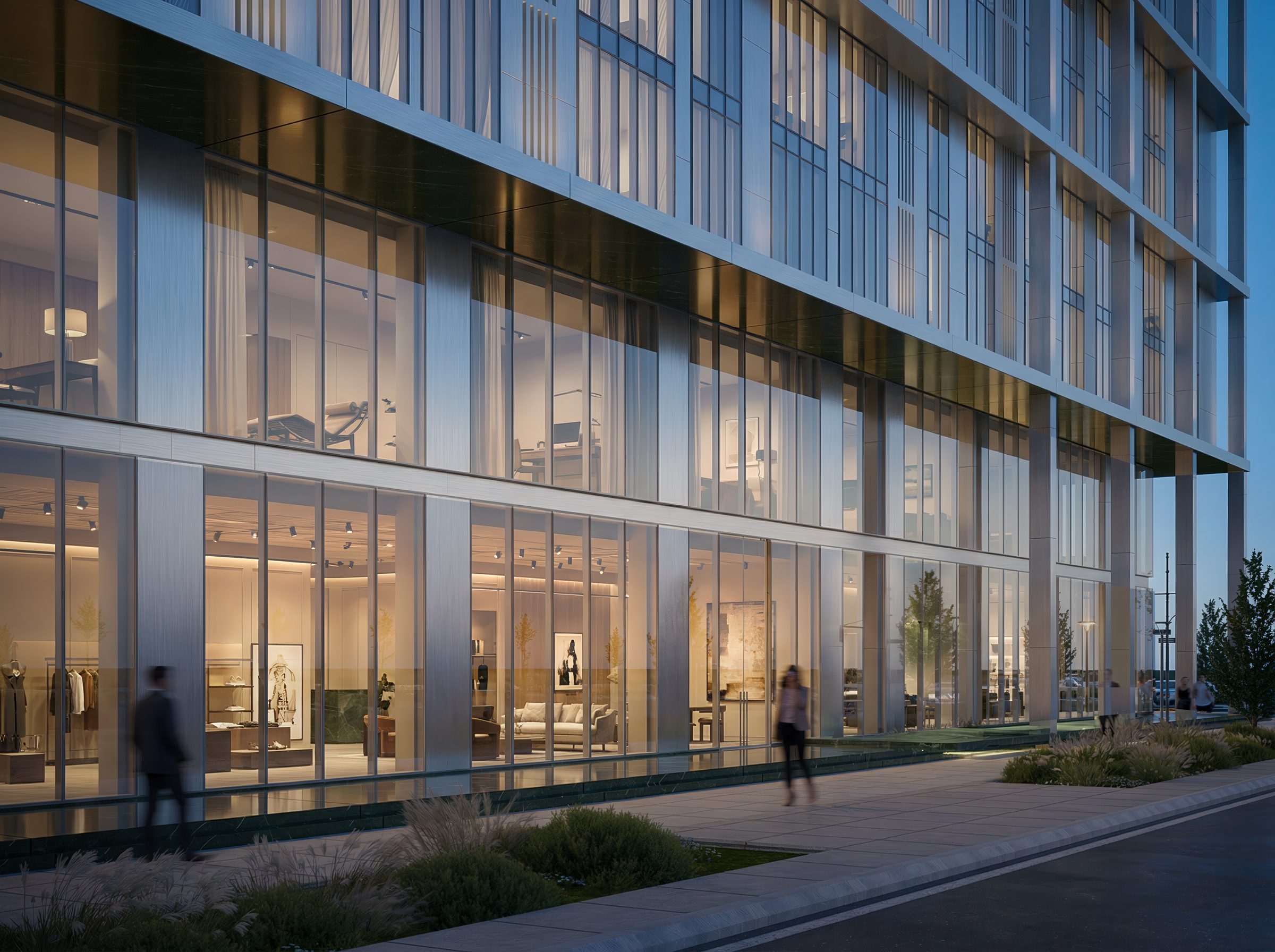 Sapphire Residences — первые этажи