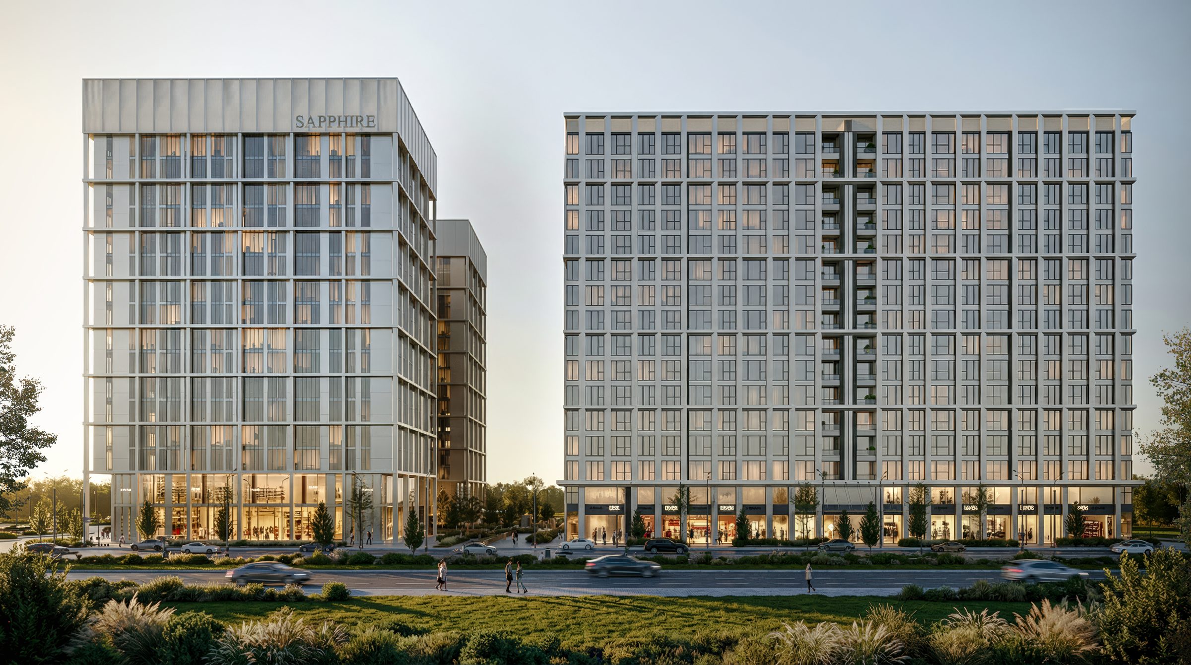 Sapphire Residences — архитектура